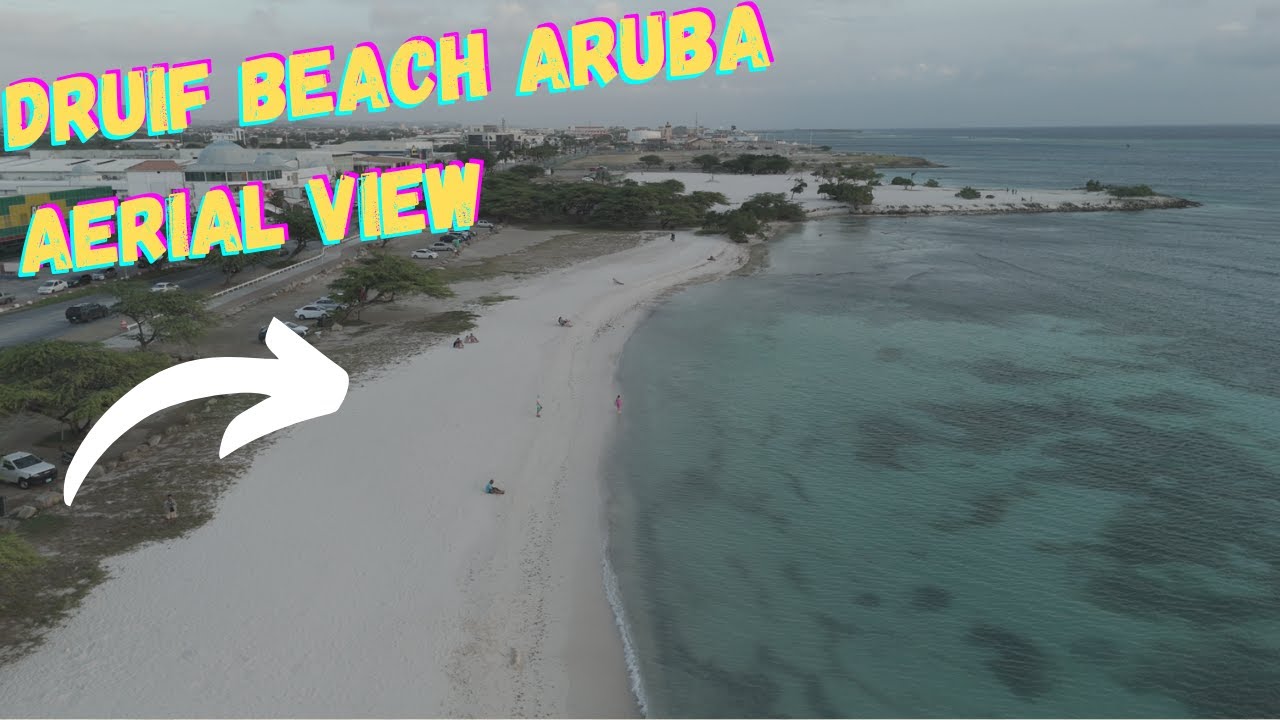 DRUIF BEACH ORANJESTAD | Pristine Caribbean Paradise in 4K