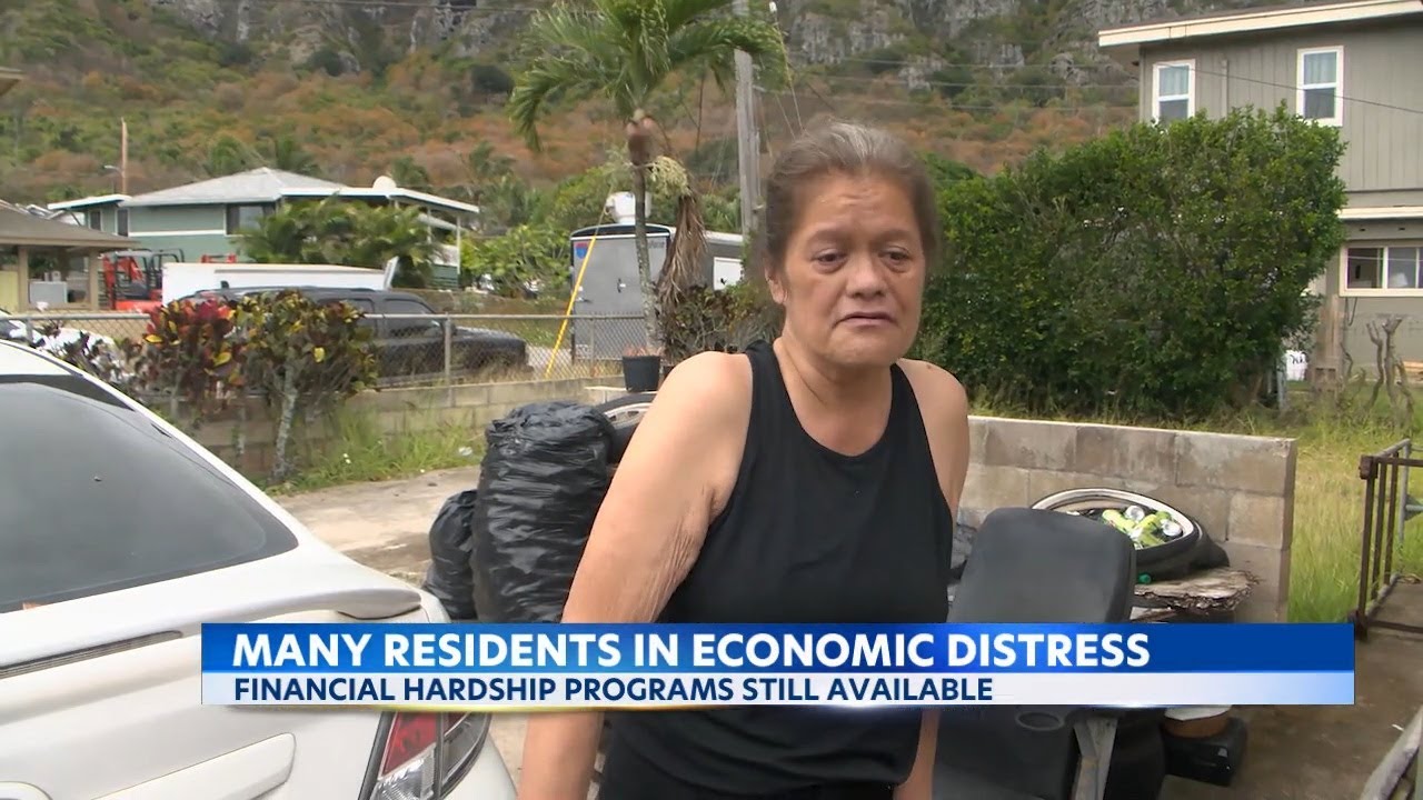 Many Hawaii residents facing economic distress, including making rent payments