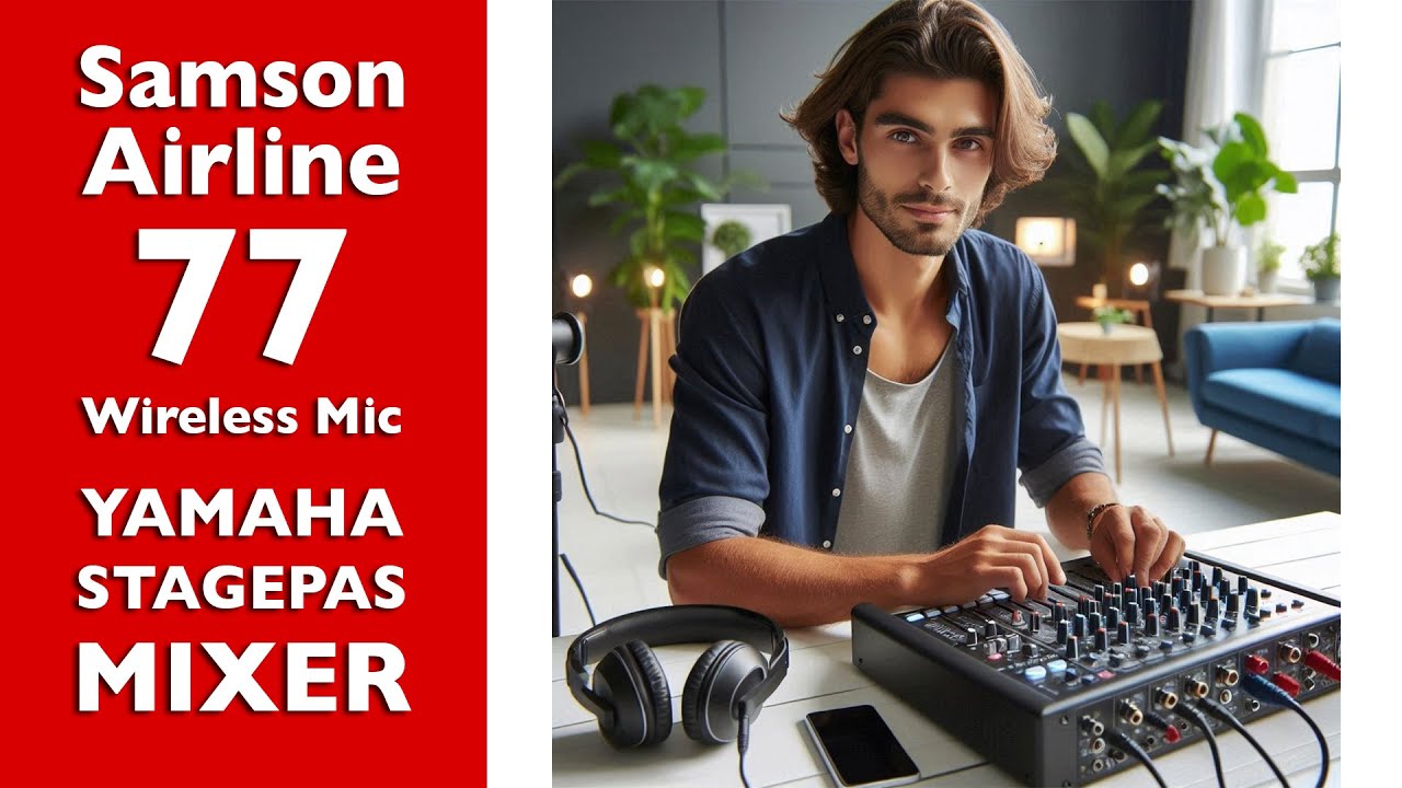 How To Setup A Samson Wireless Headset Mic With A Yamaha Stagepas Mixer - iRefab
