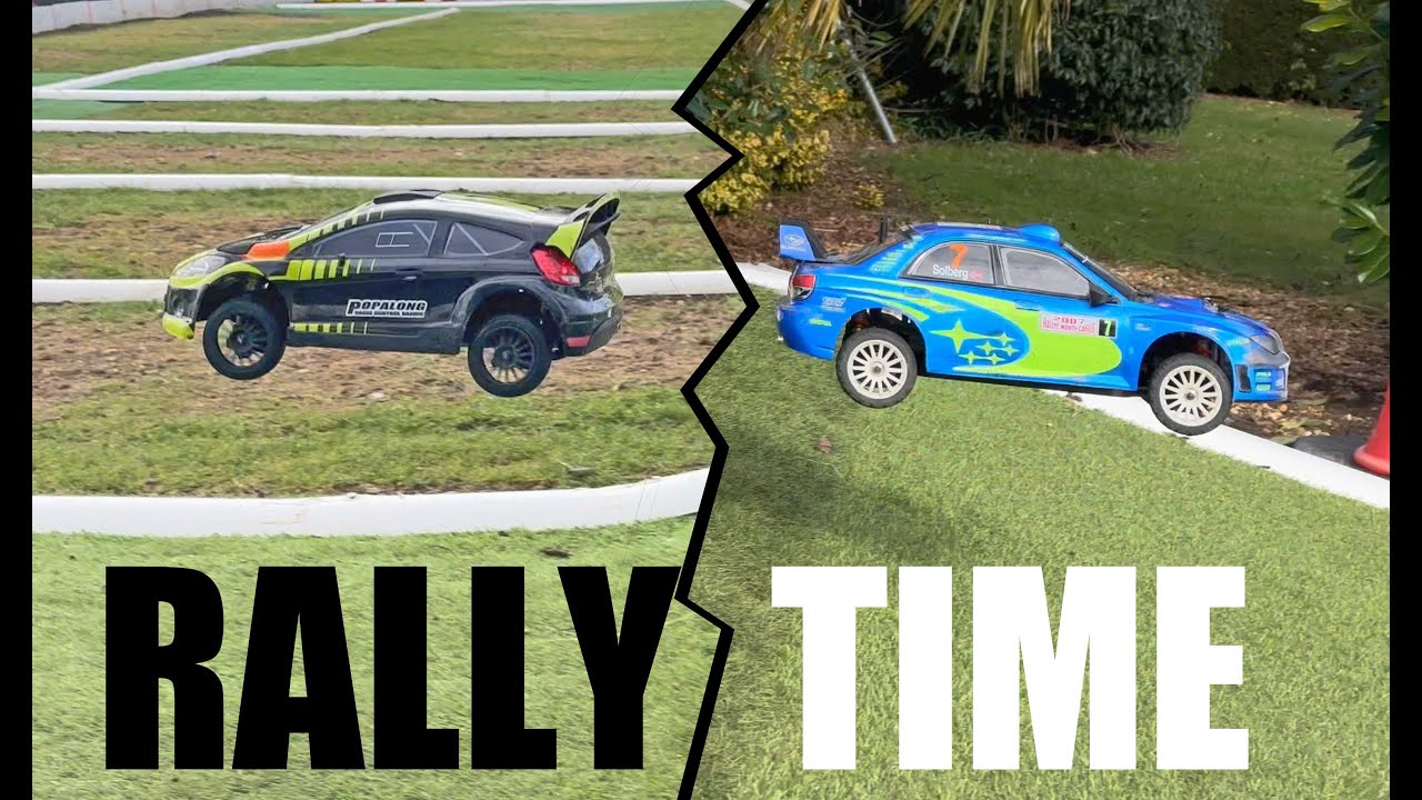 RC RALLY HEAD TO HEAD -LC Racing PTG2 and Rlaarlo  rally car