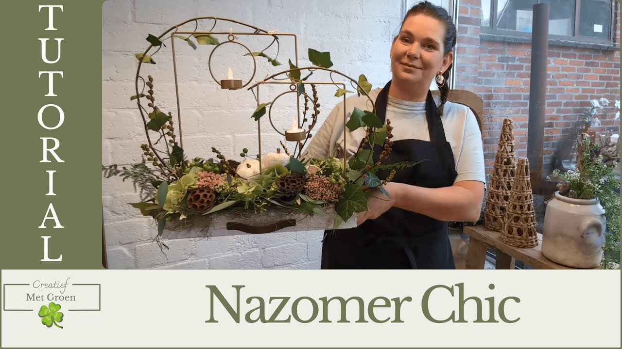 Mooi Nazomer Bloemstuk | DIY Bloemschik Tutorial