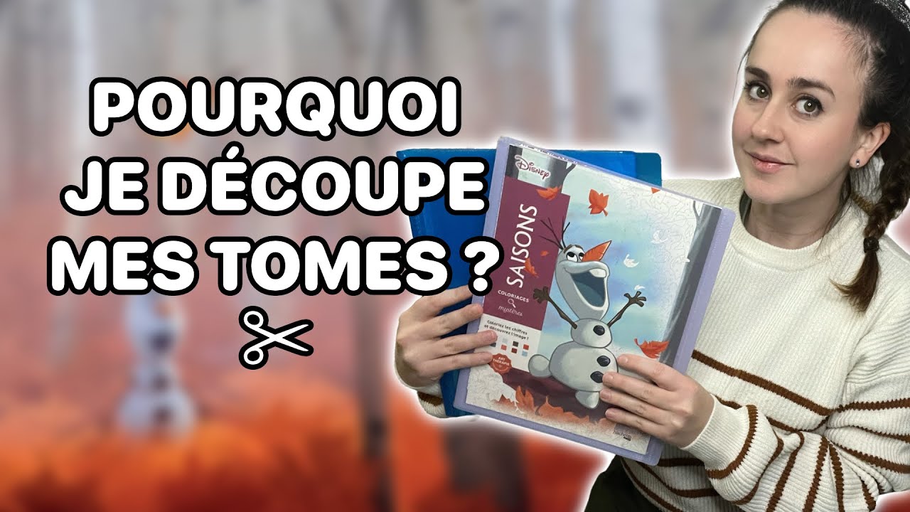 Je DÉCOUPE mes tomes: Voici pourquoi ✨