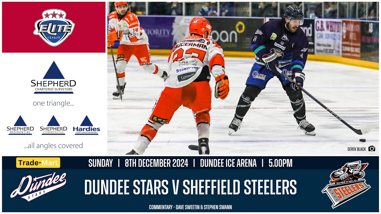 EXTENDED 4K HIGHLIGHTS | 08/12/2024 | Dundee Stars v Sheffield Steelers