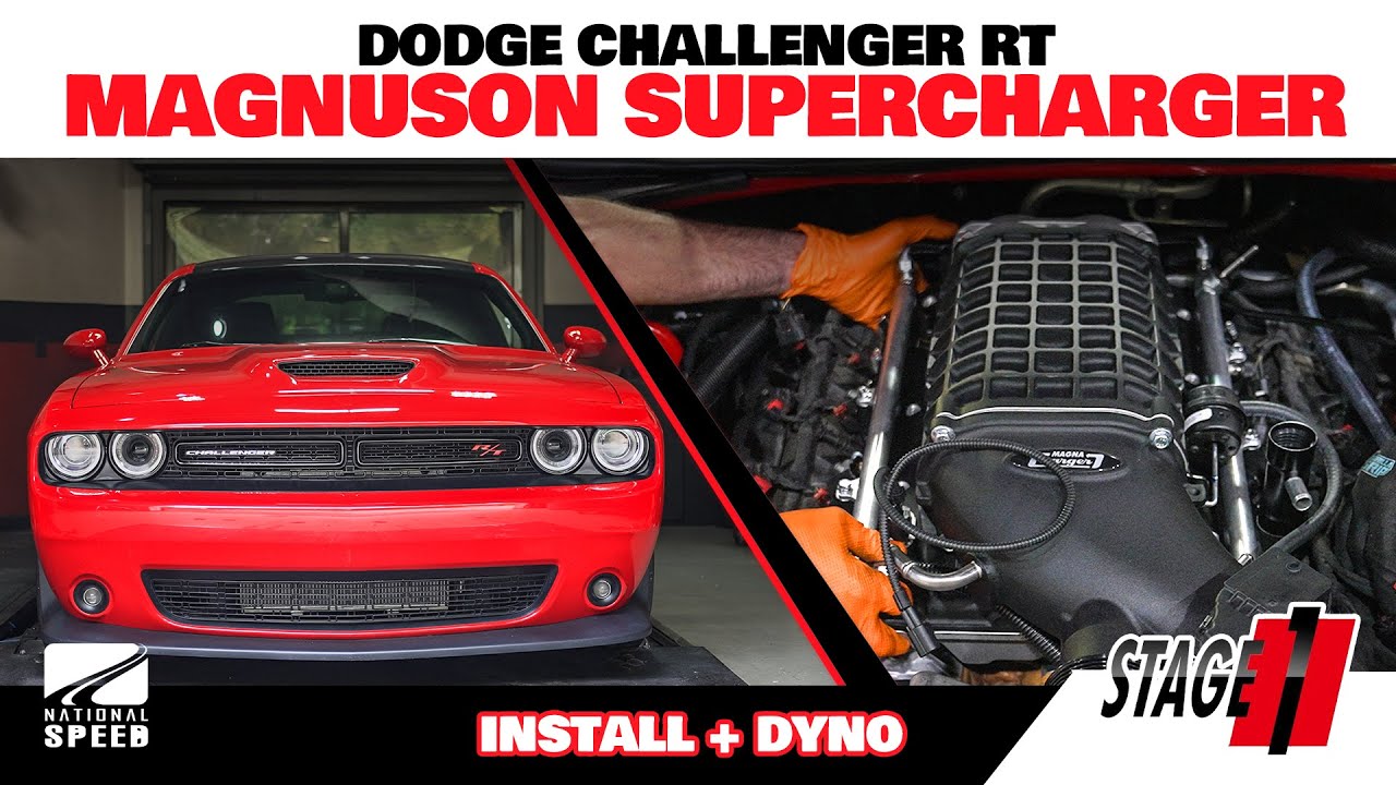 Challenger RT Gains 120+ HP | Magnuson Supercharger System