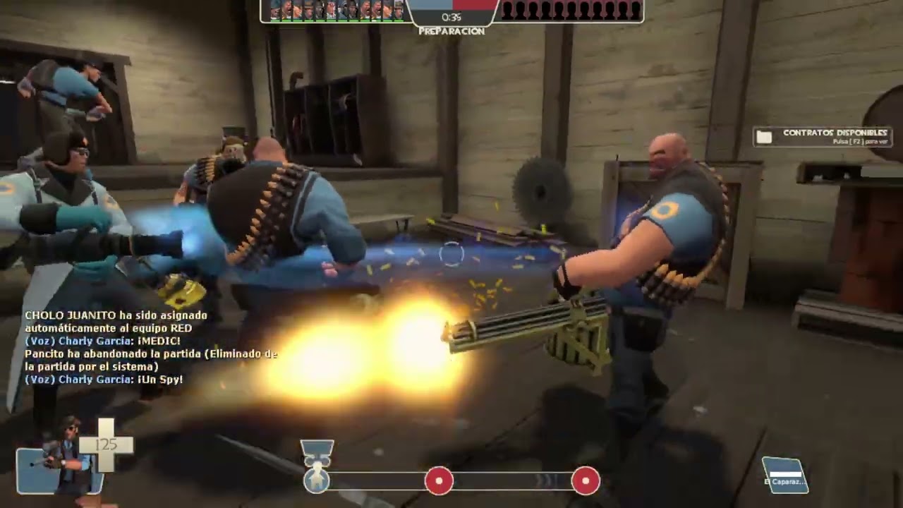gameplay de sniper(team fortress 2)