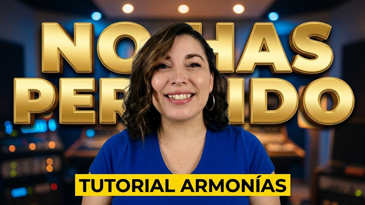 NO HAS PERDIDO - VOCES (Never lost/ Elevation Worship) Tutorial armonías