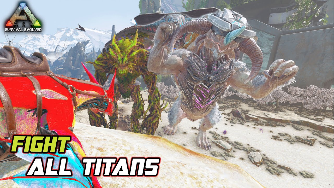 HAJAR SEMUA TITAN DENGAN ULTIMATE MANAGARMR  ❗️ ARK: Survival Evolved EXTINCTION STORY MODE