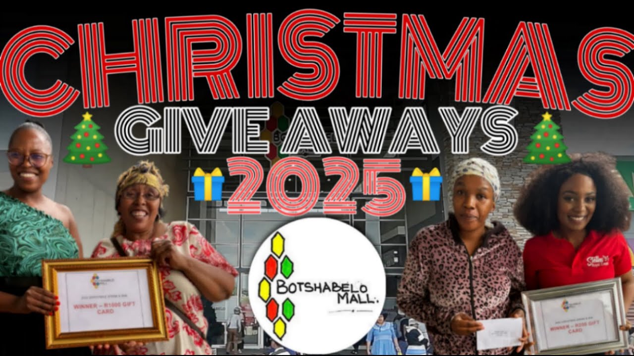 BOTSHABELO MALL CHRISTMAS GIVEAWAYS 2025