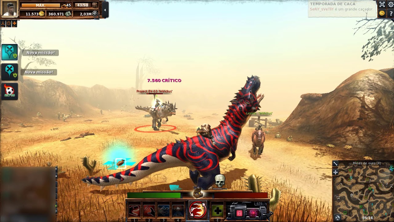 Dino Storm - Meu rex! *-*