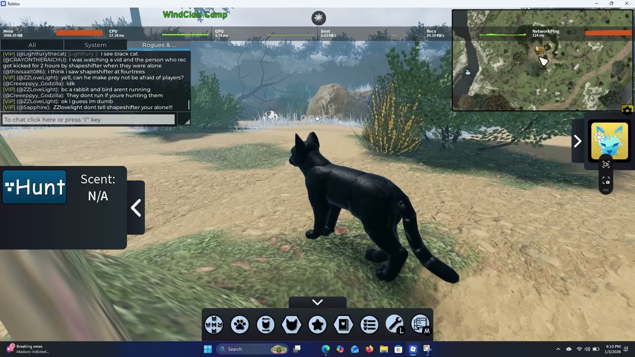 Hunting Spawnrift and Shapeshifter!