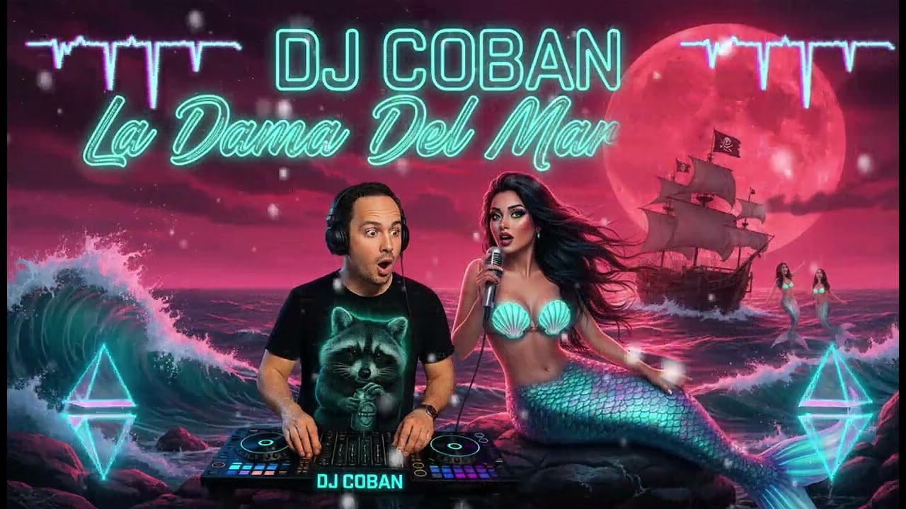 DJ Coban - La Dama Del Mar (Mago De Oz's song #cover #hardstyle) #edm #techno  #remix