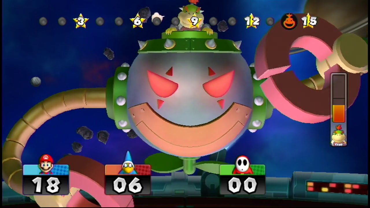 Mario Party 9 〇 Bowser Jr. Breakdown - Mario gets 34 points (My highest record: rare video)