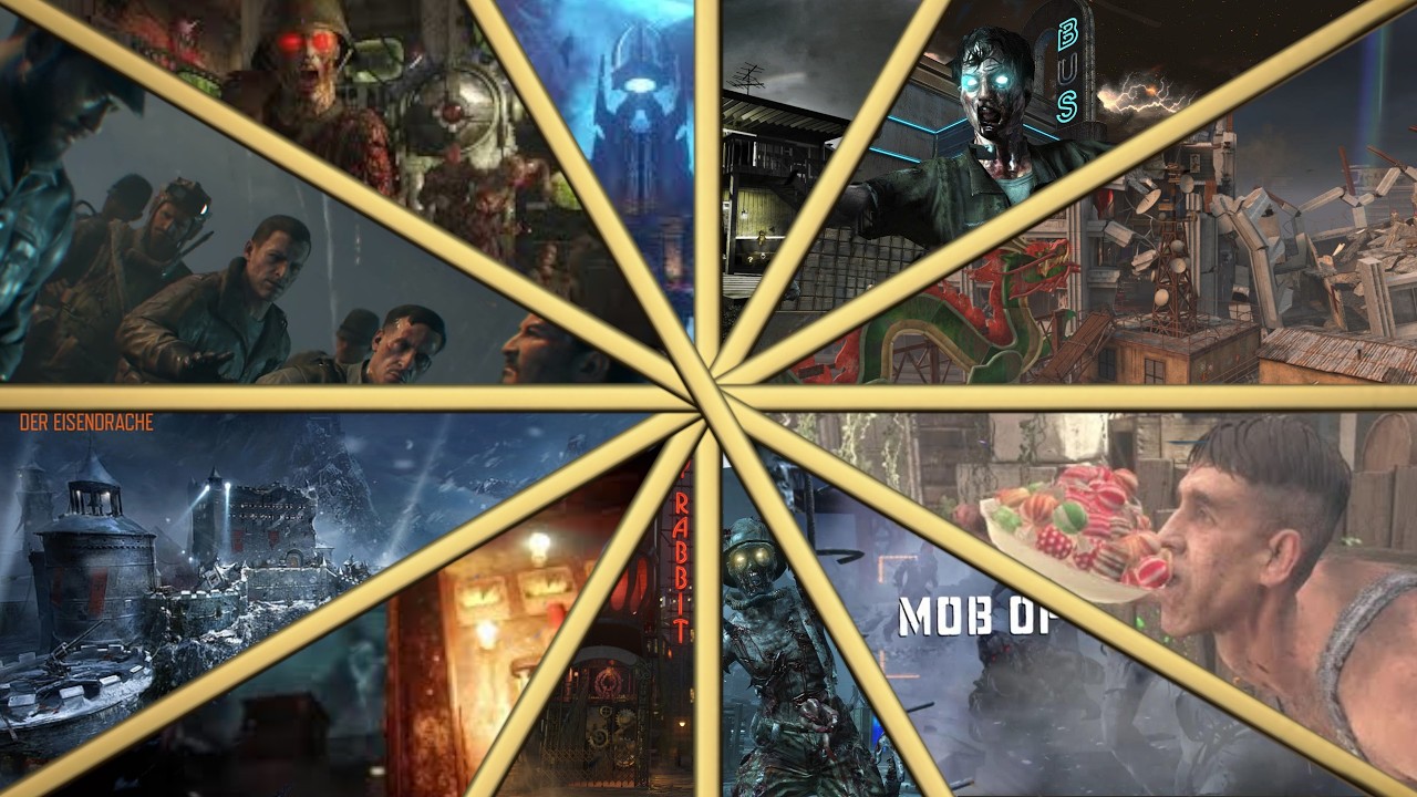 Call of Duty Zombies Nuketown, Ascension, Call of the Dead Easter Eggs (COD Zombies)