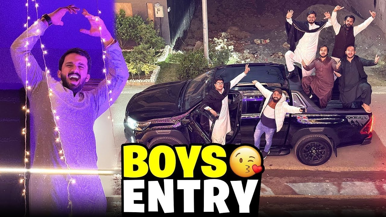 Entry Of My Boys🕺 | First Dholki in My Home 🎉 | Rajab's Family