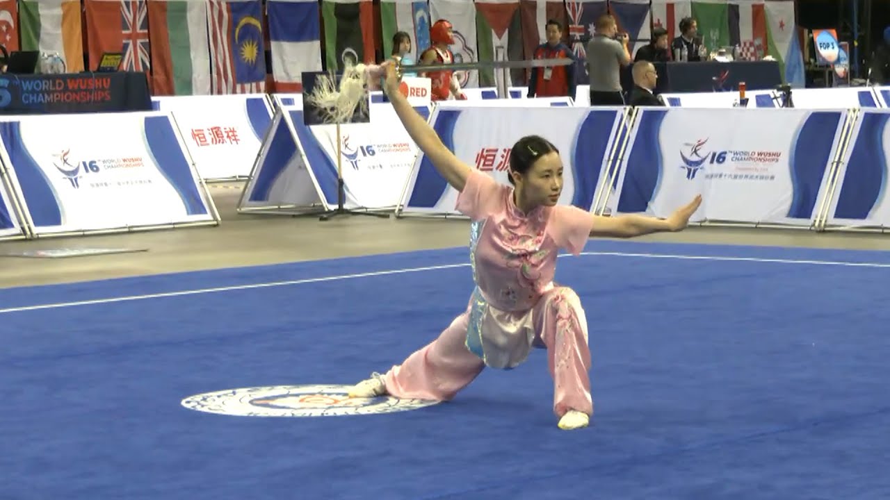 Heeju Seo [KOR] - Women's Jianshu - HYX 16th World Wushu Championships
