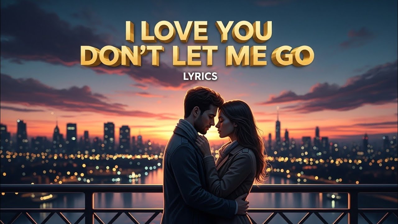 I Love you don't let me go (love songs lyrics)