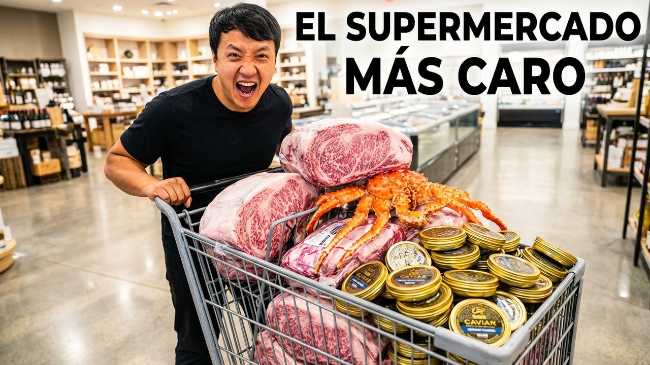 Comiendo en el Supermercado Más Caro del Mundo