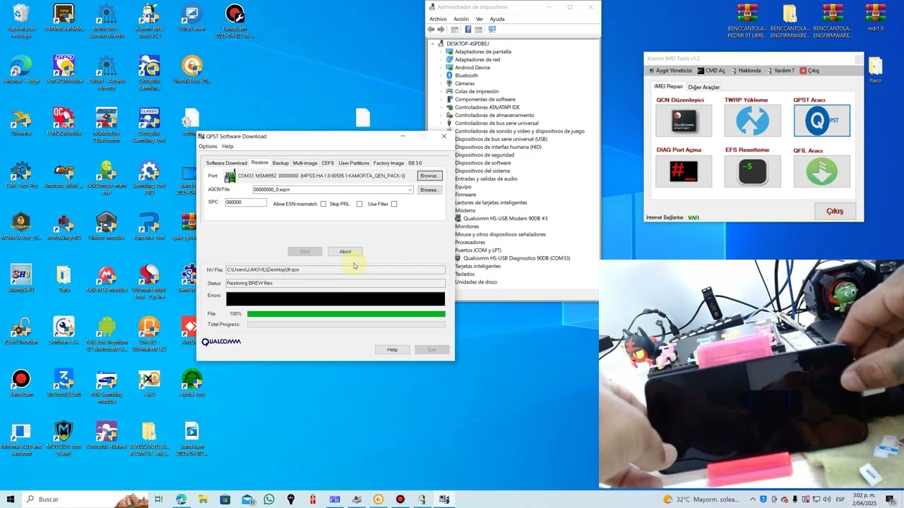 REPARAR IMEI REDMI 9T 2025 SIN FALLAS JJMOVIL