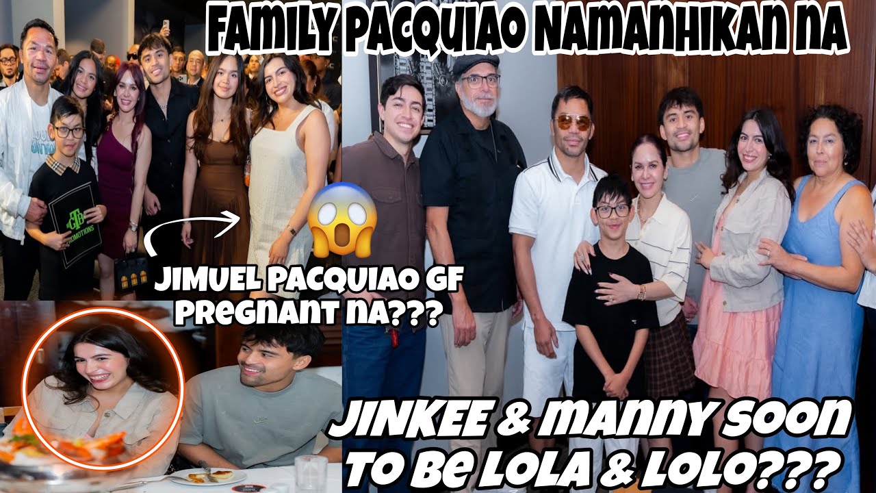 Jinkee at Manny Pacquiao soon to be lola & lolo na ba?  Jimuel Girlfriend na si Carolina Preggy na?