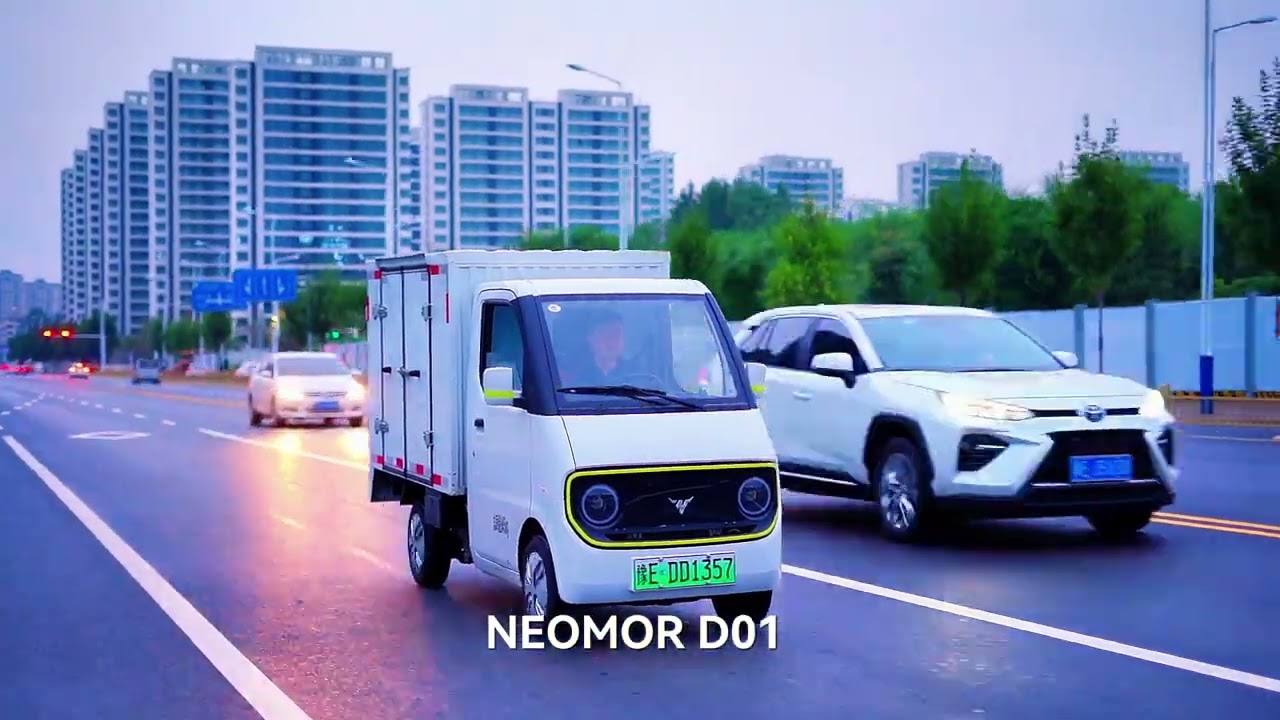 Neomor Derry D01 - The New Generation of Electric Micro-Cargo