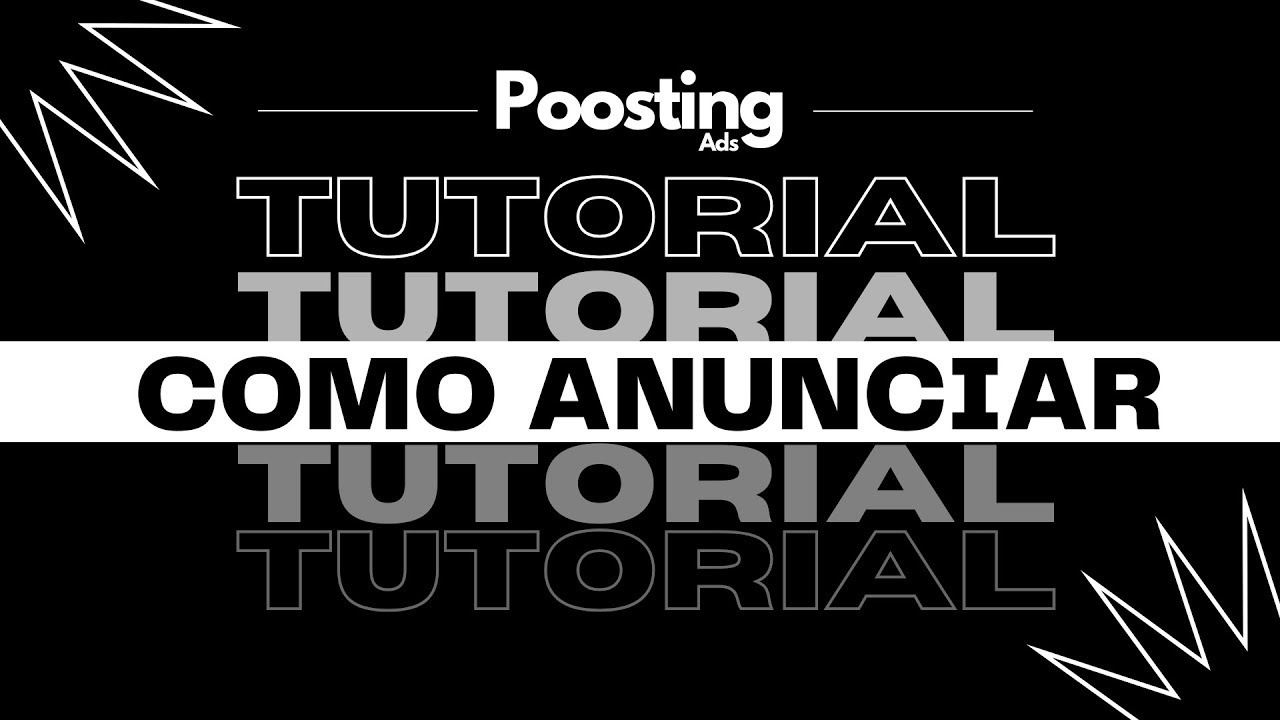 POOSTING ADS - COMO ANUNCIAR