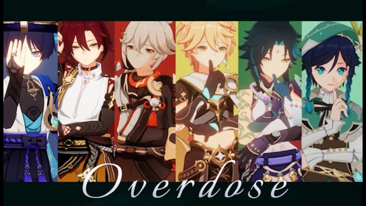 【Genshin Impact MMD/原神MMD】Overdose【4k/60fps】
