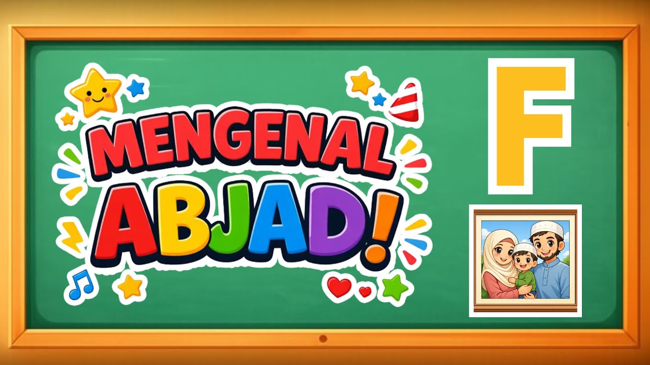 Mengenal ABJAD dengan MUDAH | Huruf F