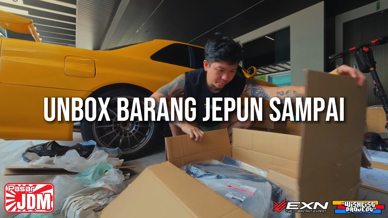 FINALLY AE86 & SKYLINE PARTS ARRIVE FROM JAPAN  - THANKS PASAR JDM