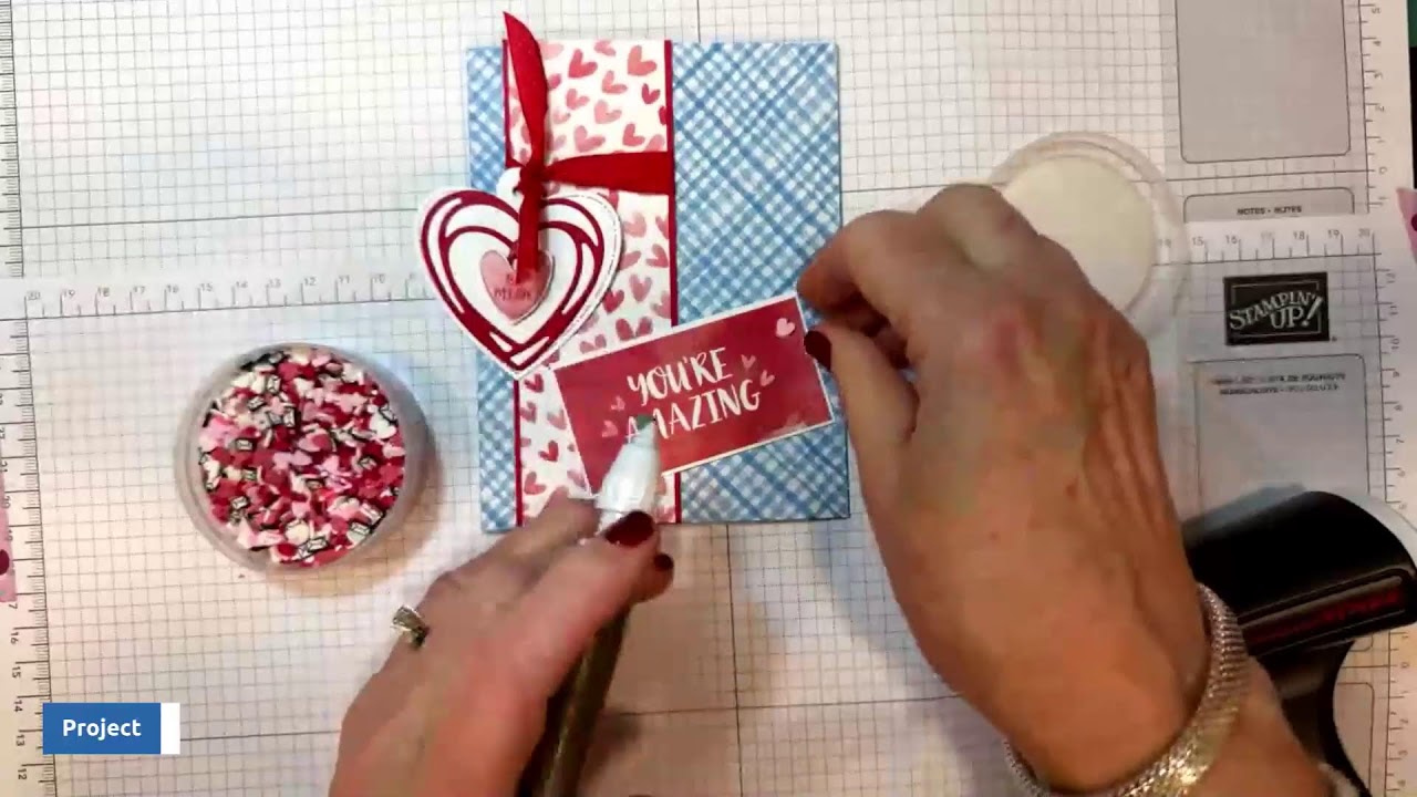 Easy Valentine's Day Cards with Love Notes Designer Series Paper Part 2