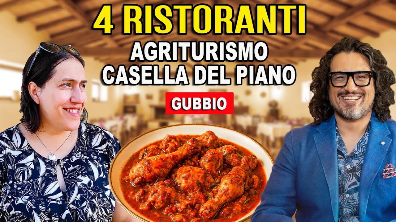 COME si MANGIA dal VINCITORE di 4 RISTORANTI? |  Agriturismo Casella del Piano - Gubbio