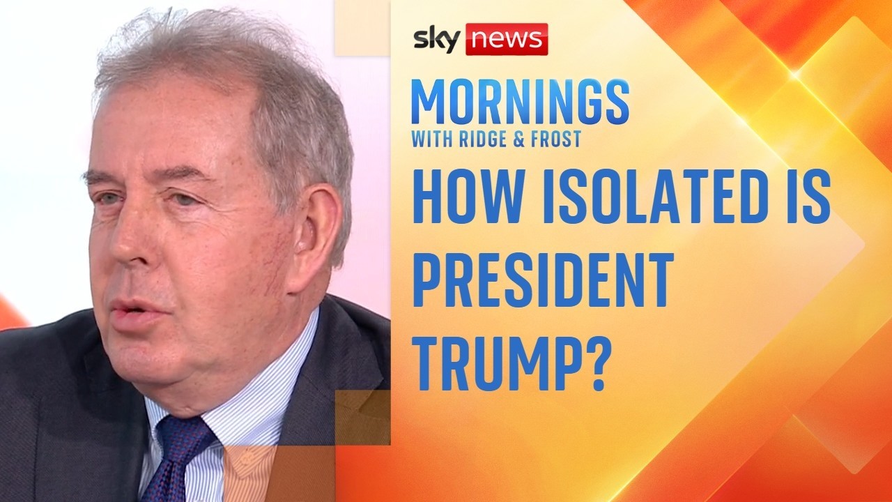 How isolated is President Trump? | Iran war