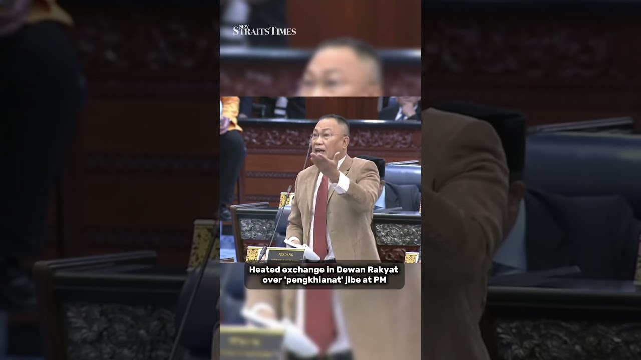 Heated exchange in Dewan Rakyat over 'pengkhianat' jibe at PM