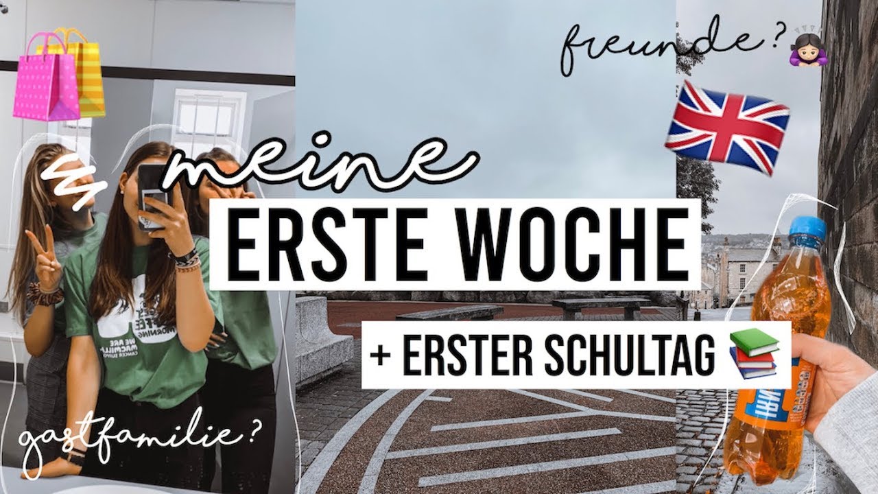 Mein erster Schultag & meine erste Woche in England 🤯🇬🇧 I Auslandsjahr England 2019/20