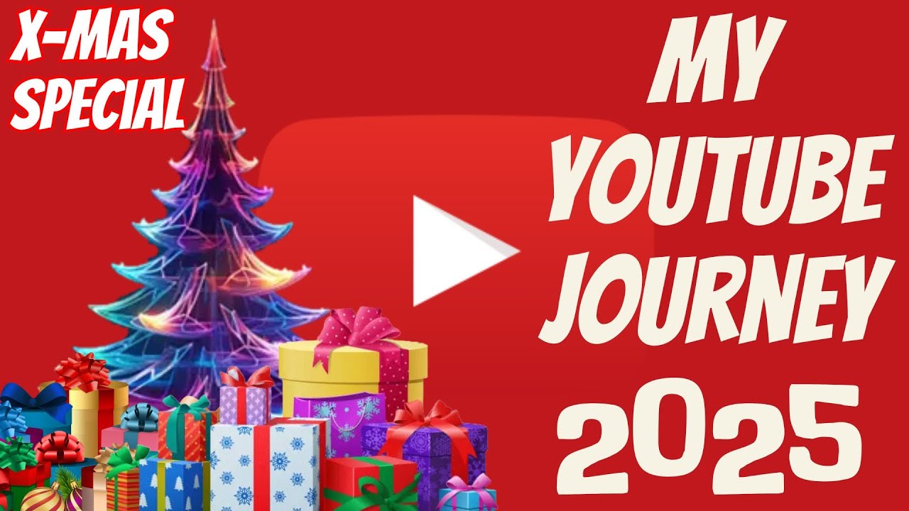 Я пережил свой первый год на YouTube… Мой путь на YouTube до 2025 года