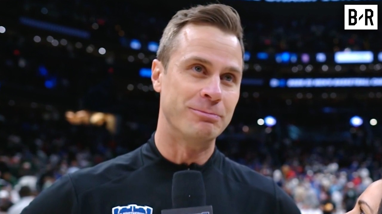 Jon Scheyer Emotional After Caleb Foster's Return vs. St. John's | March Madness 2026