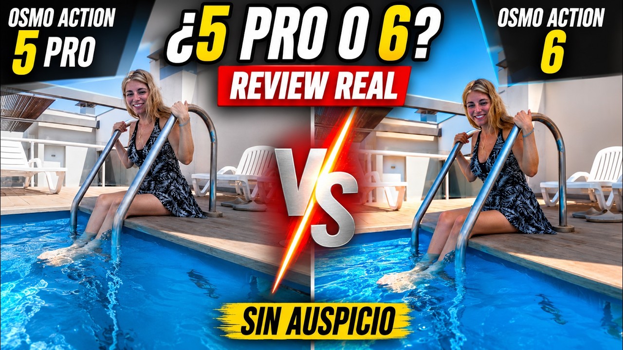 Osmo Action 5 Pro vs 6: review REAL, sin auspicio y en un vlog