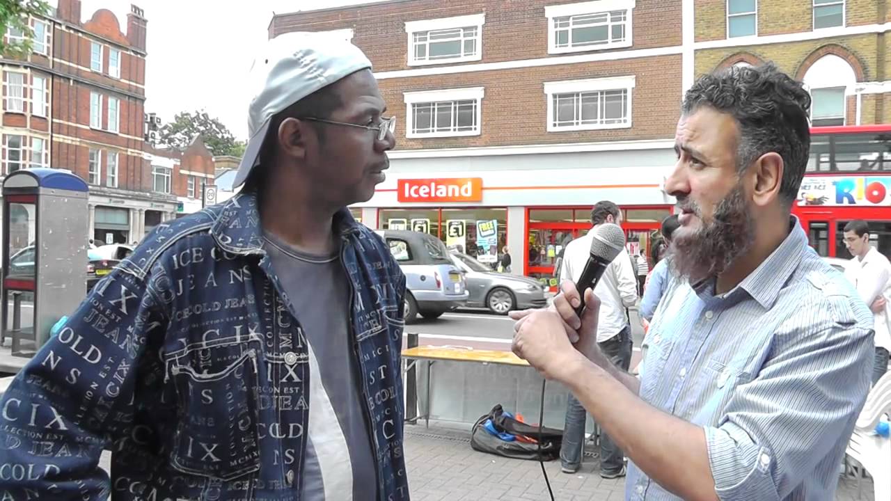 'Live' Dawah-How Paul becomes  Muslim in a few minutes ! (Part 2/2) Street Dawah