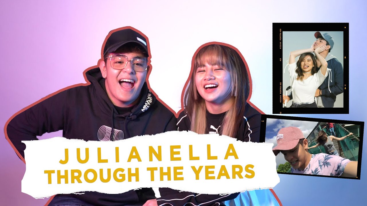 Julian Trono and Ella Cruz react to their OLD PHOTOS AND VIDEOS!