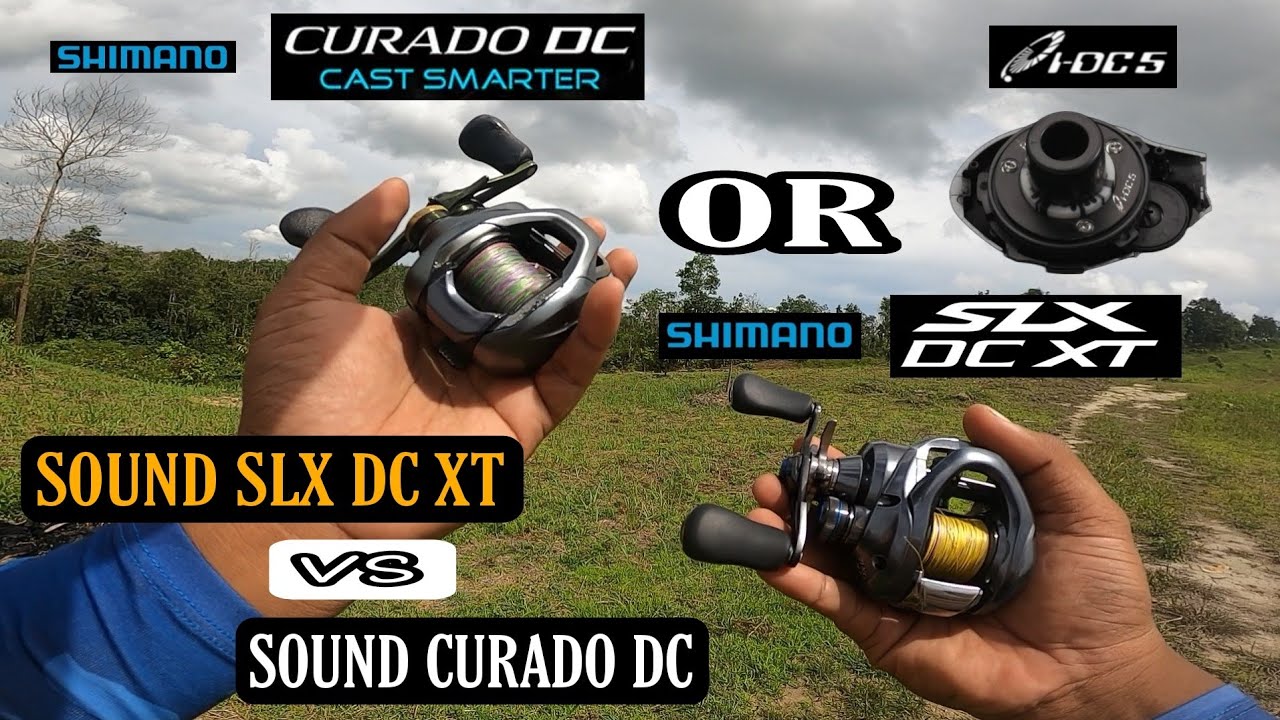 SUARA ZWINKK...SLX DC XT VS CURADO DC‼️|| SHIMANO REEL BAITCASTING
