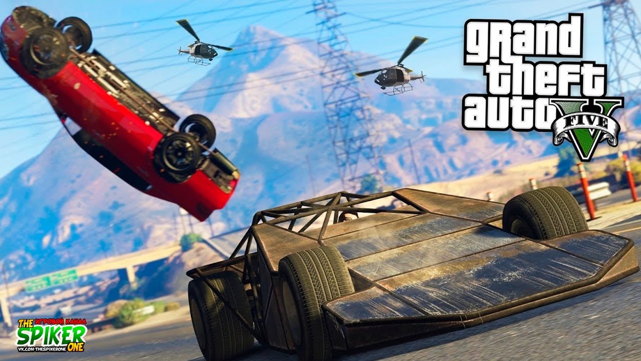 GTA 5 Полицейские погони : МАШИНА РАМПА.