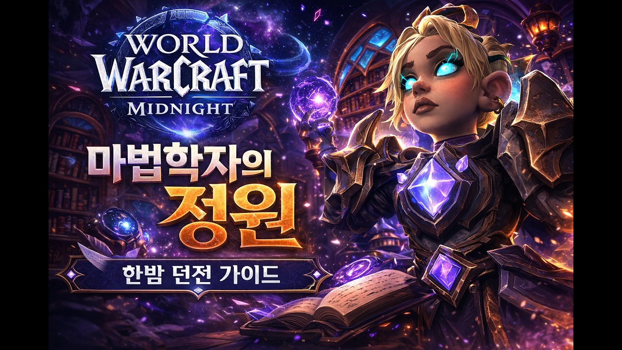 【한밤 던전 가이드】 마법학자의 정원