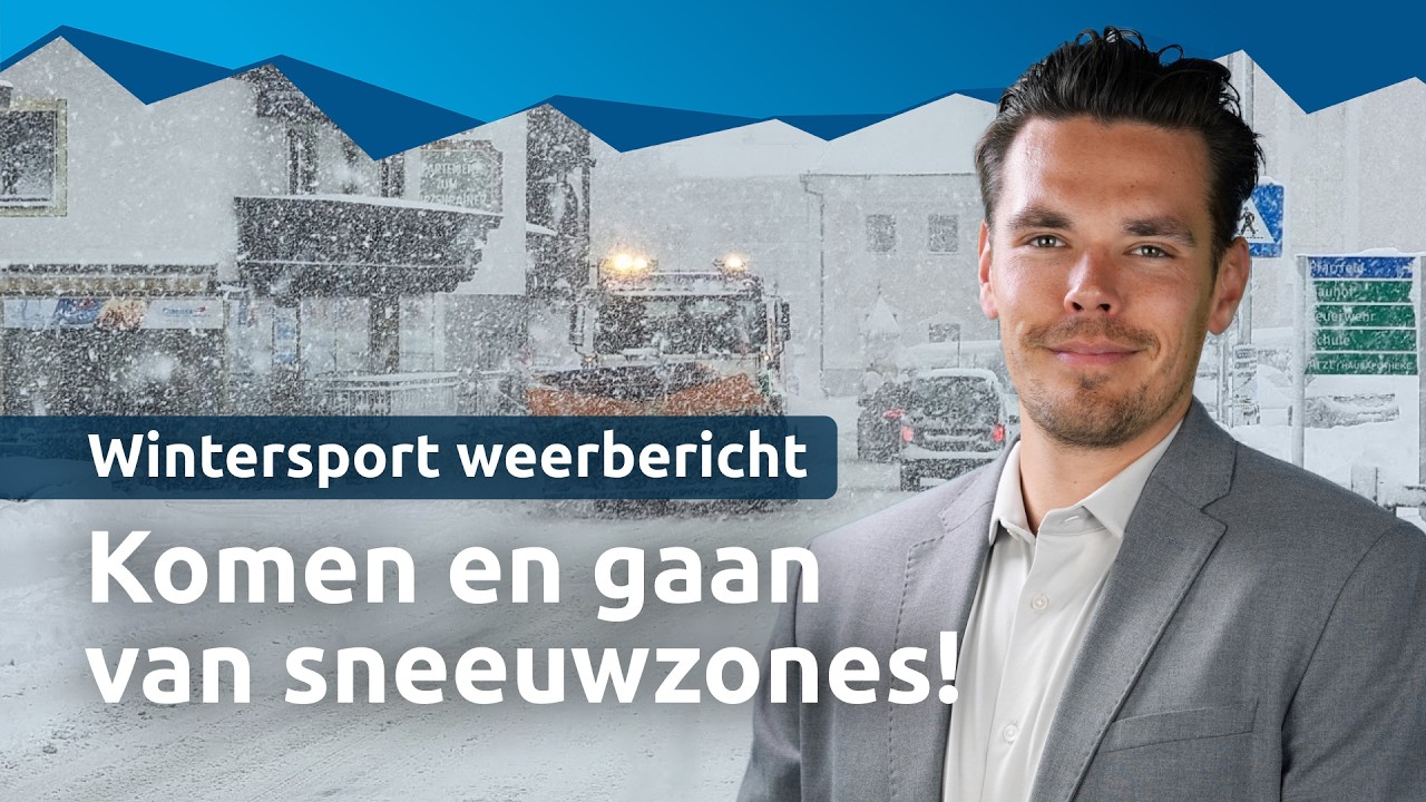 Regionaal een flinke sneeuwdump op komst! | Wintersport weerbericht