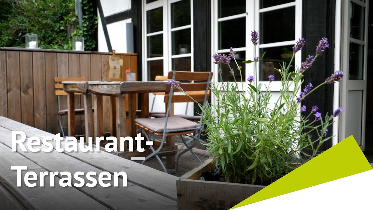 5 Plätze, um den Sommer zu genießen - Tolle Terrassen der Restaurants in Wolfenbüttel