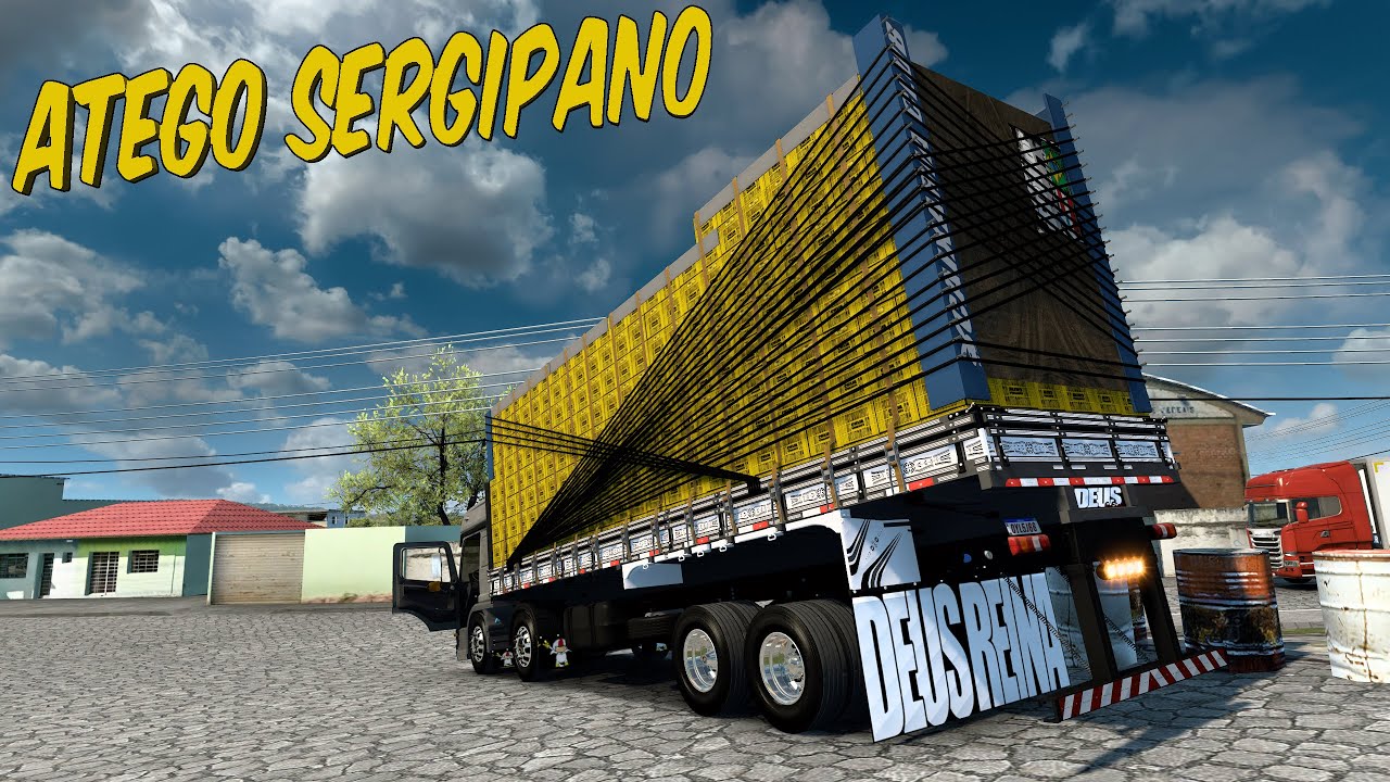 MUITA ALTURA, PESO E CARREIRA - ATEGO SERGIPANO - ETS 2 MODS 1.55