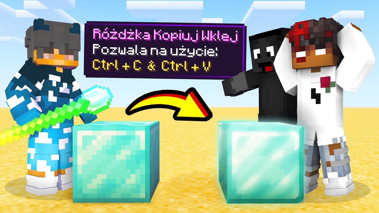 Minecraft, Ale Możemy Kopiować I Wklejać Każdy Blok...