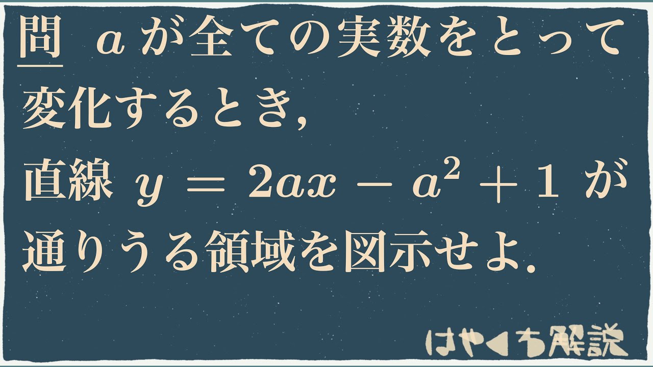 直線の通過領域
