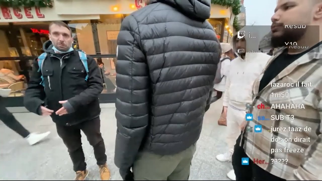 NeverSayYes | Stream IRL dans Paris - avec la clique ( 22/12/2021 )