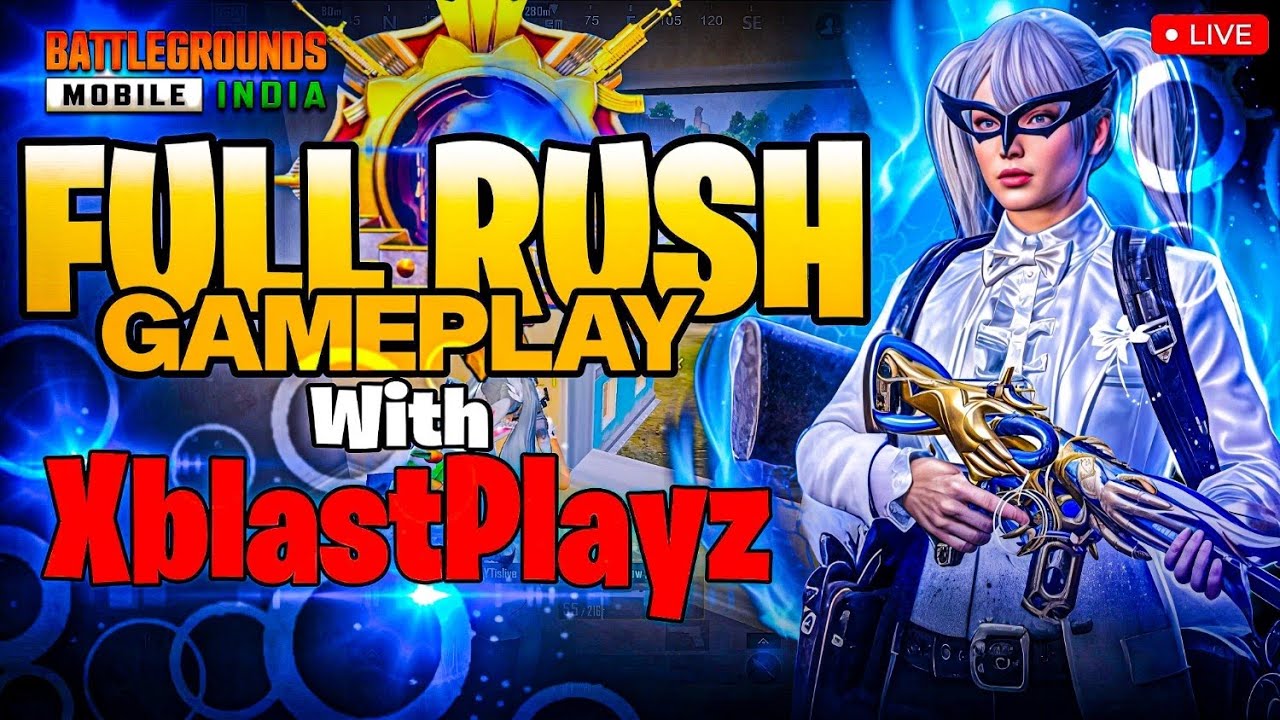 XBlastPlayzYT LIVE | BGMI & PUBG Competitive Gameplay & Clutch Moments @XblastPlayz