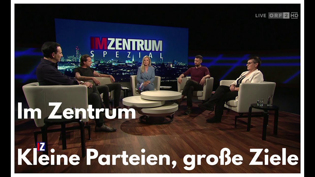 Im Zentrum 08.09.24 Kleine Parteien, große Ziele