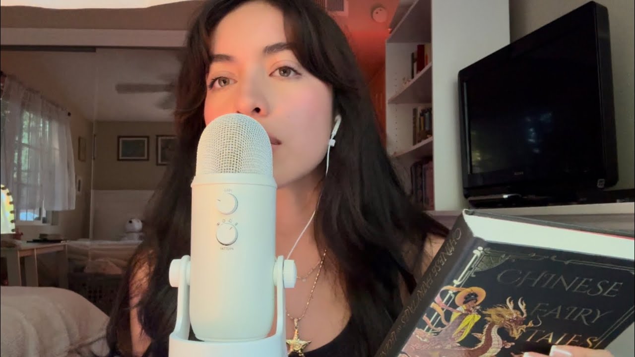 ASMR gentle tapping and soft whispers for you to sleep